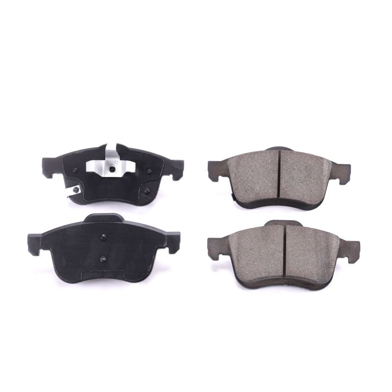 PSB Z17 Evolution Brake Pads - Power Stop 14-19 Fiat 500L Front Z17 Evolution Ceramic Brake Pads w/Hardware