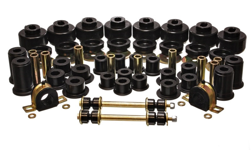 ES Hyper-Flex Sets - Black - Energy Suspension 99-06 Chevy C1500 New Body Style Silverado 2WD Black Hyper-flex Master Bushing Set