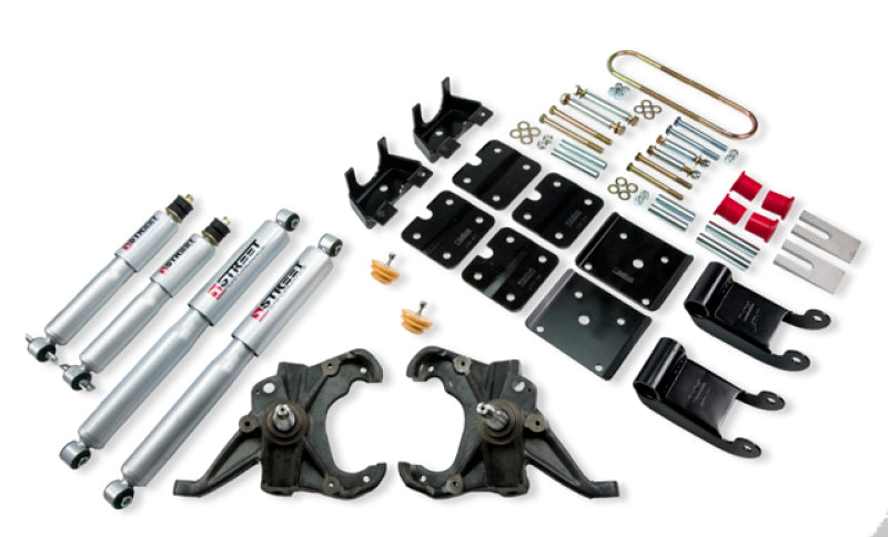 BT Lower Kit w SP Shocks - Belltech LOWERING KIT WITH SP SHOCKS