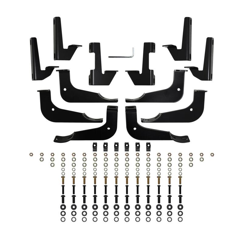 WES Nerf Bars - PRO TRAXX 4 - Westin 20-22 Jeep Gladiator PRO TRAXX 4 Oval Nerf Step Bars - Black