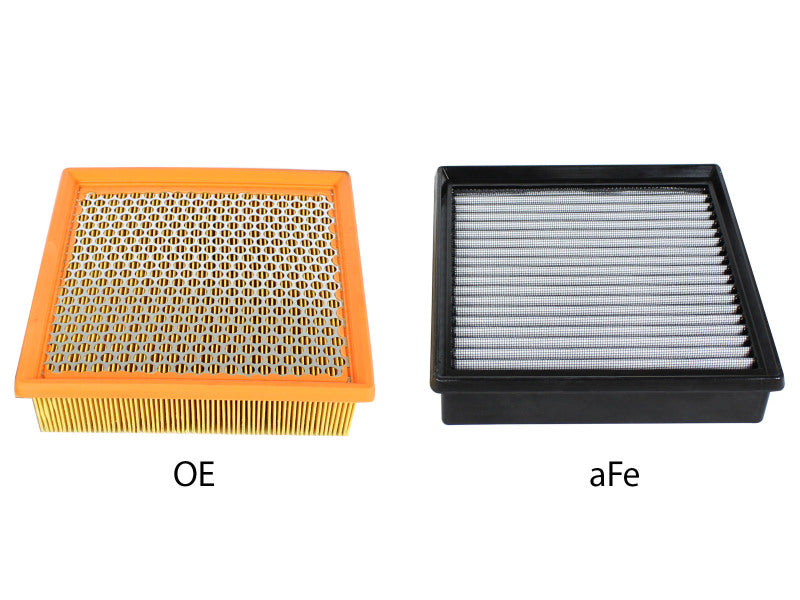 AFE P5R Drop In Air Filter - aFe MagnumFLOW OEM Replacement Air Filter PRO DRY S 2014 Jeep Grand Cherokee 3.0L EcoDiesel