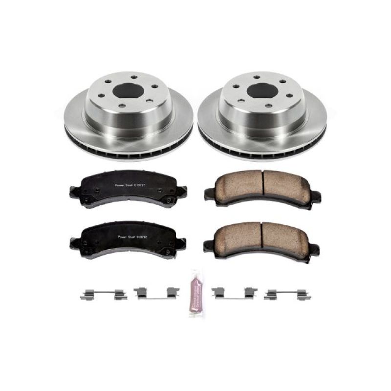 PSB Autospecialty Kit - Power Stop 03-06 Cadillac Escalade Rear Autospecialty Brake Kit