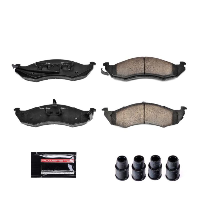 PSB Z23 Evolution Brake Pads - Power Stop 93-02 Mercury Villager Front Z23 Evolution Sport Brake Pads w/Hardware