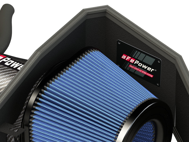 AFE Track Series Intake - aFe MagnumFORCE Carbon Fiber Intake Stage-2 Pro 5R 11-17 Dodge Challenger/Charger SRT-8 V8 6.4L