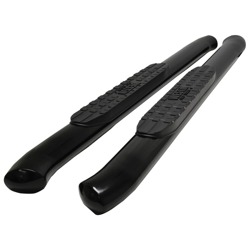 WES Nerf Bars - PRO TRAXX 4 - Westin 21-22 Ford Bronco (2-Door) PRO TRAXX 4 Oval Nerf Step Bars - Textured Black