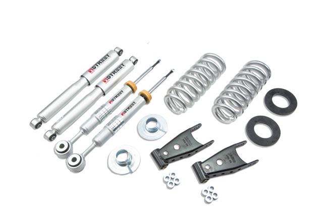 BT Lower Kit w SP Shocks - Belltech LOWERING KIT WITH SP SHOCKS