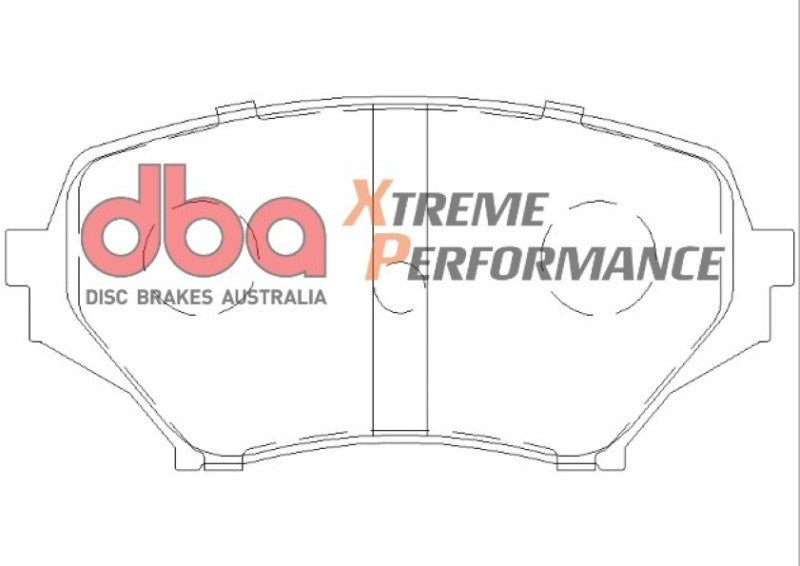 DBA XP650 Brake Pads - DBA 06-10 Mazda Miata Mx-5 XP650 Front Brake Pads