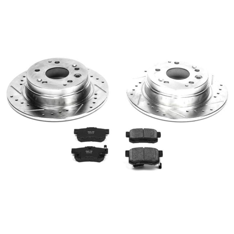 PSB Z23 Evolution Kit - Power Stop 01-03 Acura CL Rear Z23 Evolution Sport Brake Kit