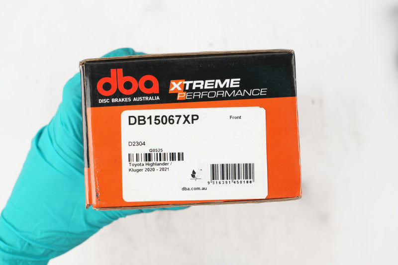 DBA XP Performance Brake Pads - DBA 20-22 Toyota Highlander Front XP Performance Brake Pads