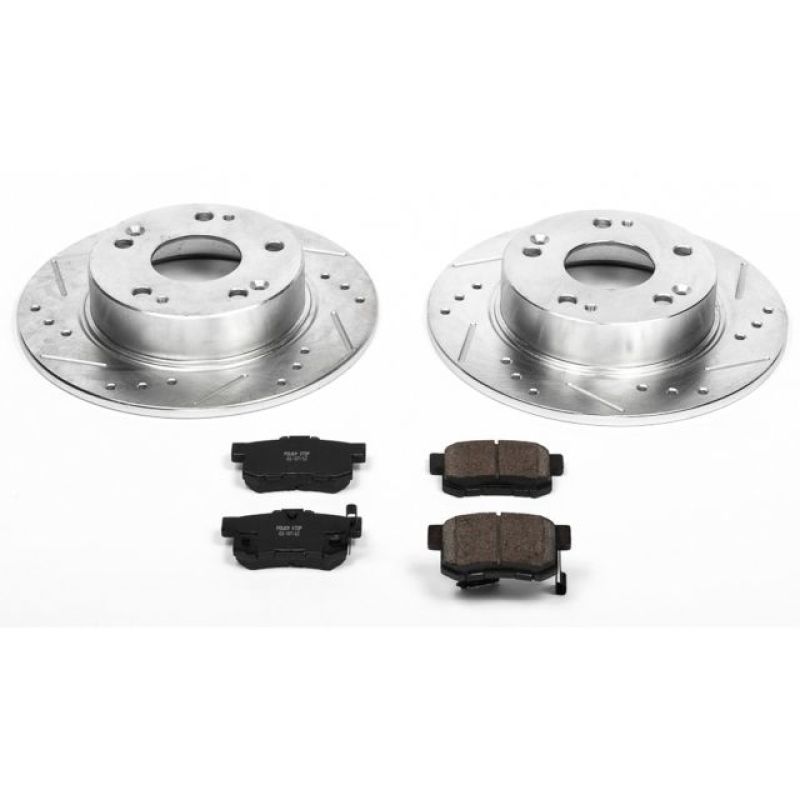 PSB Z23 Evolution Kit - Power Stop 04-08 Acura TSX Rear Z23 Evolution Sport Brake Kit