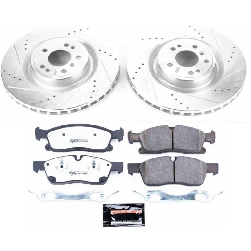 PSB Z36 Truck & Tow Kit - Power Stop 13-16 Mercedes-Benz GL350 Front Z36 Truck & Tow Brake Kit