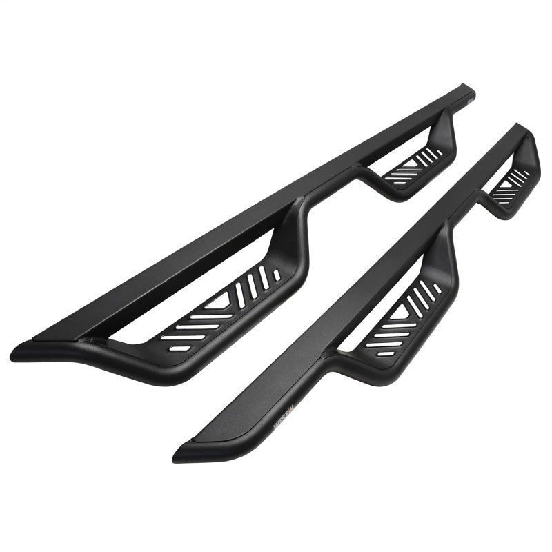 WES Nerf Bars - Outlaw - Westin 21-22 Ford Bronco 4-door Outlaw Nerf Step Bars - Textured Black