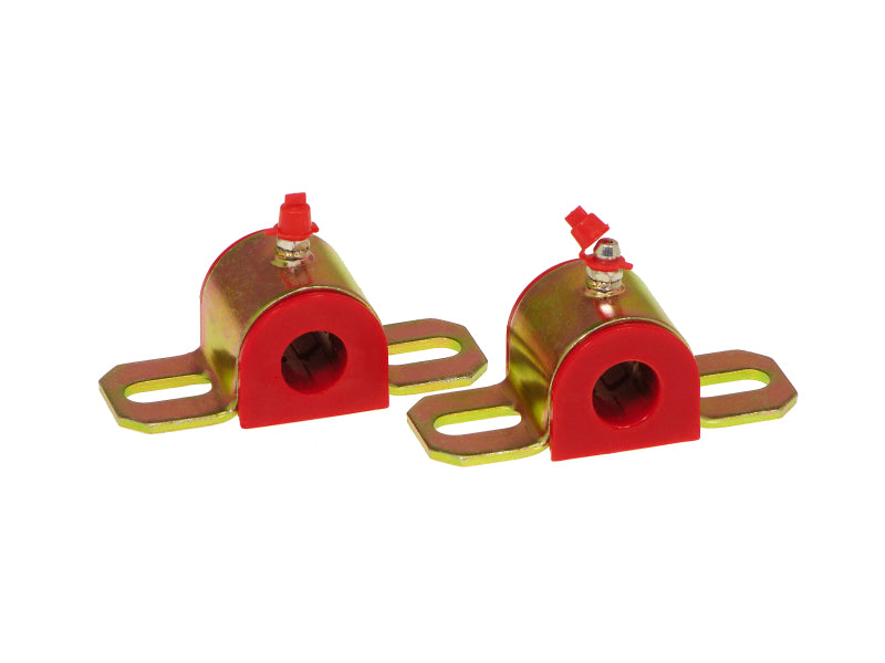 PRO Sway/End Link Bush - Red - Prothane Universal Greasable Sway Bar Bushings - 17MM - Type A Bracket - Red