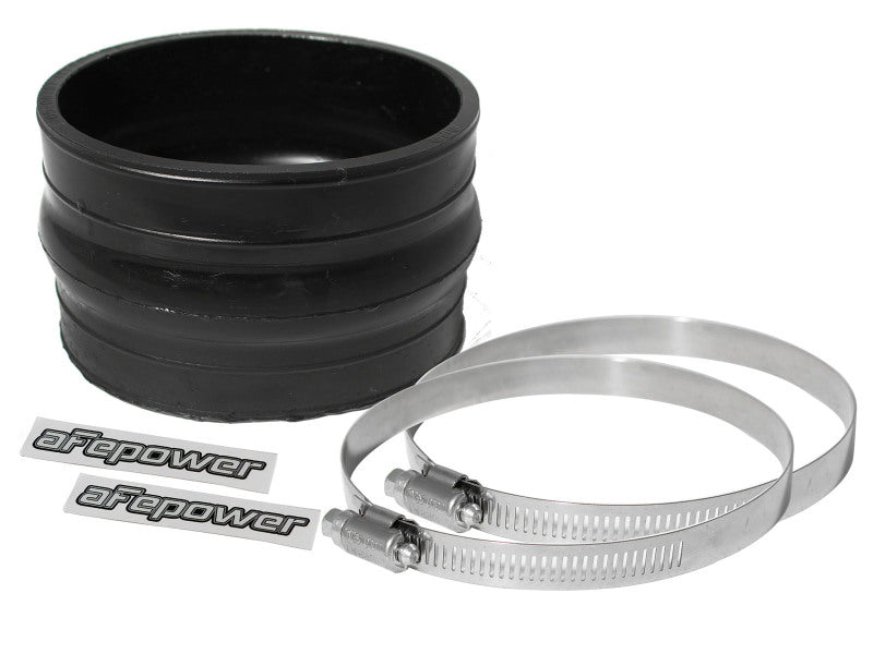 AFE Elbow Reducing Couplers - aFe MagnumFORCE Coupling Kit 4 1/8in ID x 3in L Hump (Polyurethane)