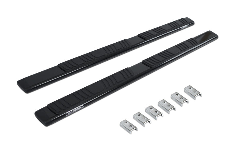 GOR Steps - OE Xtreme - 5in - Go Rhino 5in OE Xtreme Low Profile SideSteps - Black - 67in