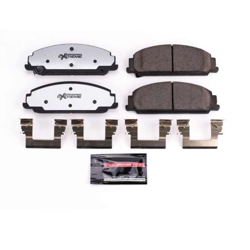 PSB Z26 Extreme Brake Pads - Power Stop 08-09 Pontiac G8 Front Z26 Extreme Street Brake Pads w/Hardware