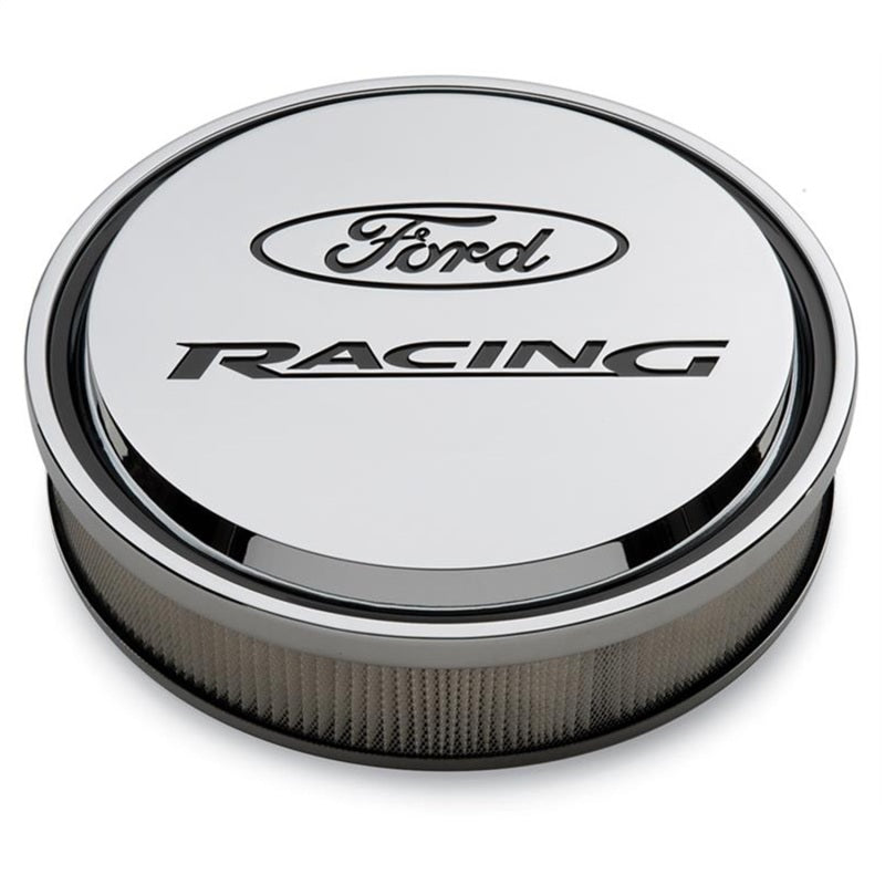 FR Air Cleaners - Ford Racing Chrome Slant Edge Air Cleaner Assembly