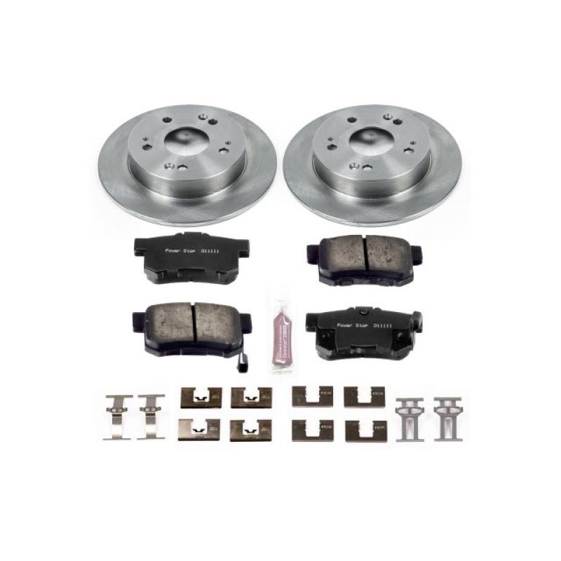 PSB Autospecialty Kit - Power Stop 13-15 Acura ILX Rear Autospecialty Brake Kit