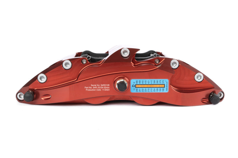 DNN Front Brake Kits - Dinan 15-18 BMW M3 Front Big Brake Kit - 370x32mm 4 Piston - Red