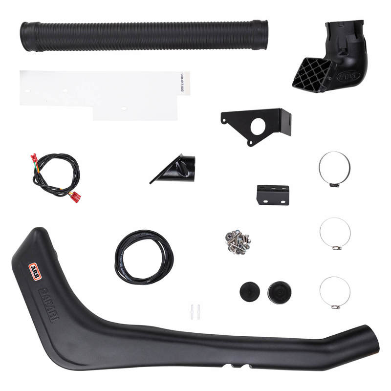 ARB Safari V-Spec Snorkels - ARB Safari 4X4 Snorkel Vspec Jeep Wrangleryj 4L Pet 87-96