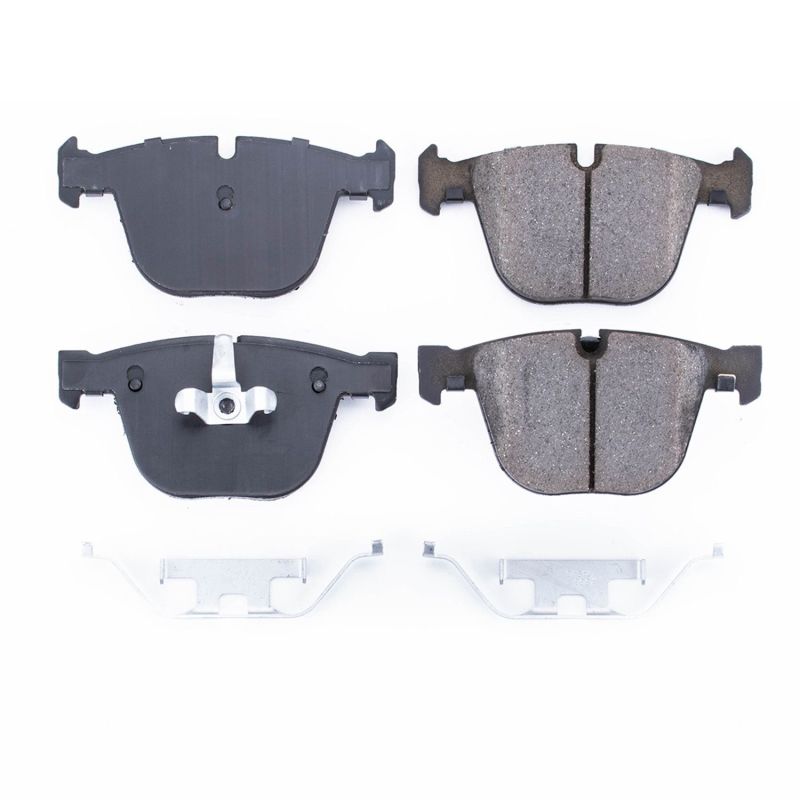 PSB Z17 Evolution Brake Pads - Power Stop 10-17 BMW 535i GT Rear Z17 Evolution Ceramic Brake Pads w/Hardware