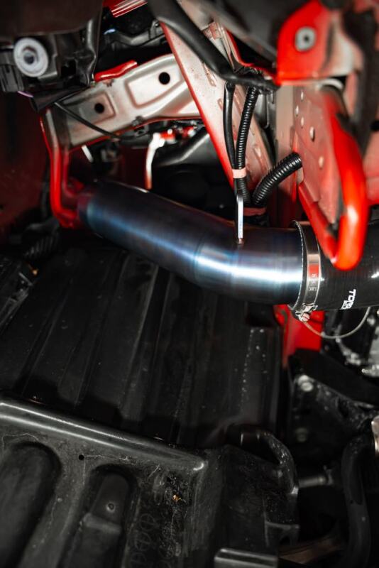 TQS Intake Hoses - Torque Solution 2022+ Subaru WRX Titanium Intake Pipe Kit (Burnt Blue)