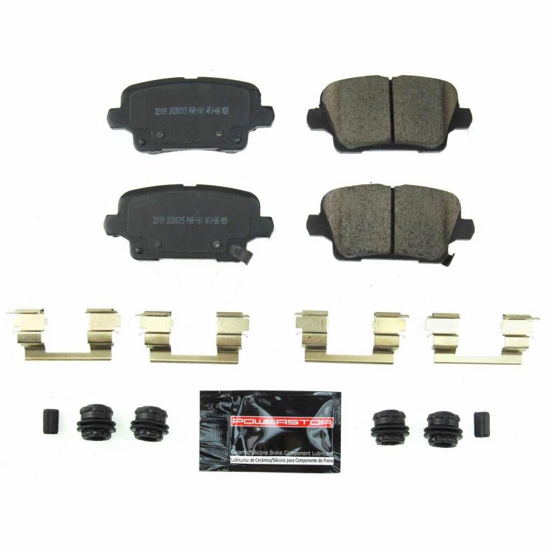 PSB Z23 Evolution Brake Pads - Power Stop 2019 Buick Regal Sportback Rear Z23 Evolution Sport Brake Pads w/Hardware