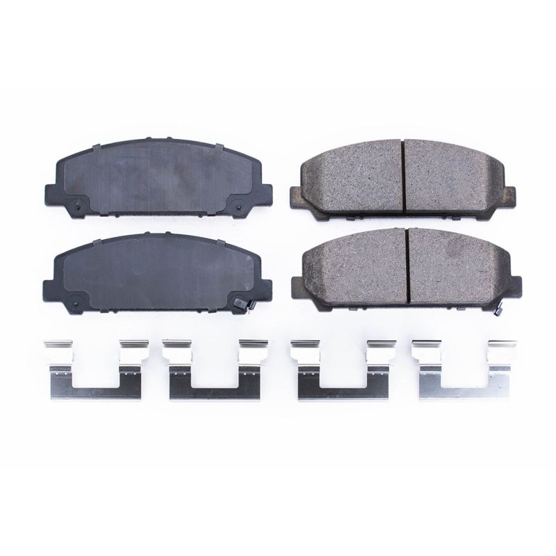 PSB Z17 Evolution Brake Pads - Power Stop 05-10 Infiniti QX56 Front Z17 Evolution Ceramic Brake Pads w/Hardware