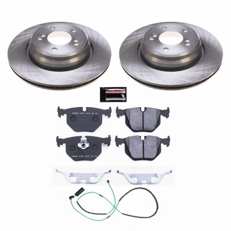 PSB Track Day SPEC Kit - Power Stop 01-06 BMW M3 Rear Track Day SPEC Brake Kit