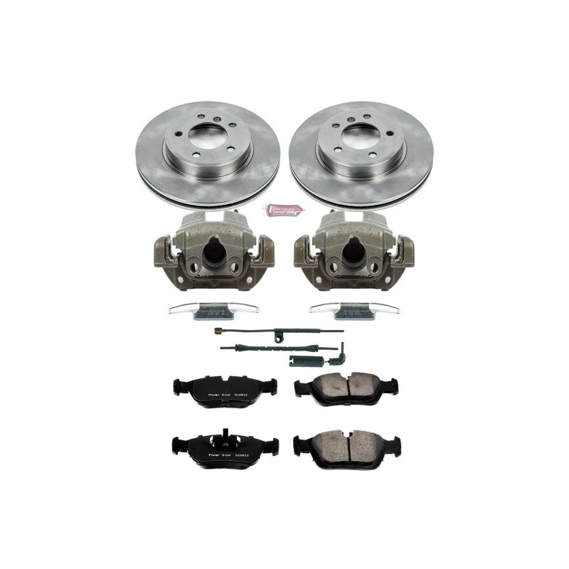 PSB Autospecialty Kit w/Cals - Power Stop 2000 BMW 323i Front Autospecialty Brake Kit w/Calipers