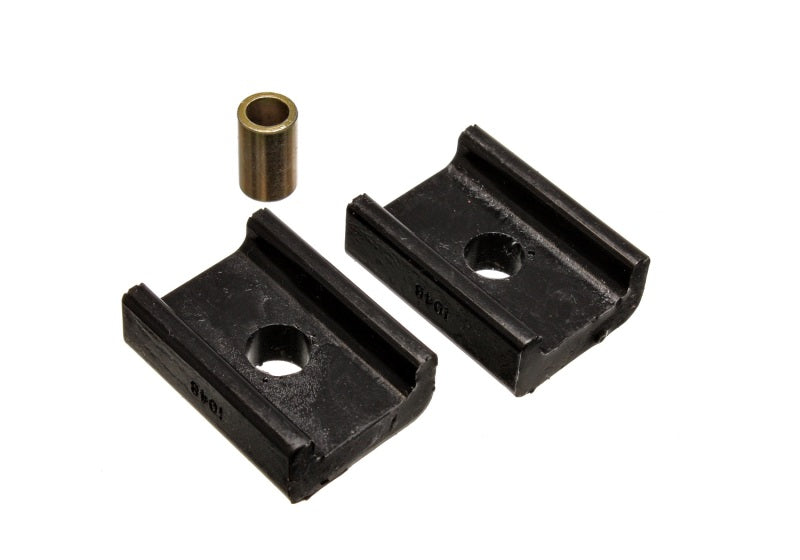 ES Trans Mounts - Black - Energy Suspension 62-80 MG MGB Black Transmission Buffer Mount Set