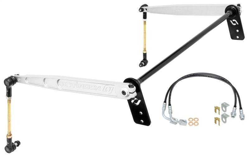 ROK Antirock Sway Bars - RockJock JK Antirock Sway Bar Kit Rear Billet Aluminum Arms
