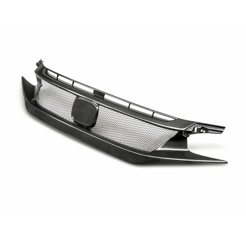 SEI Grilles - Seibon 17-18 Honda Civic Type R CV-Style Carbon Fiber Front Grill