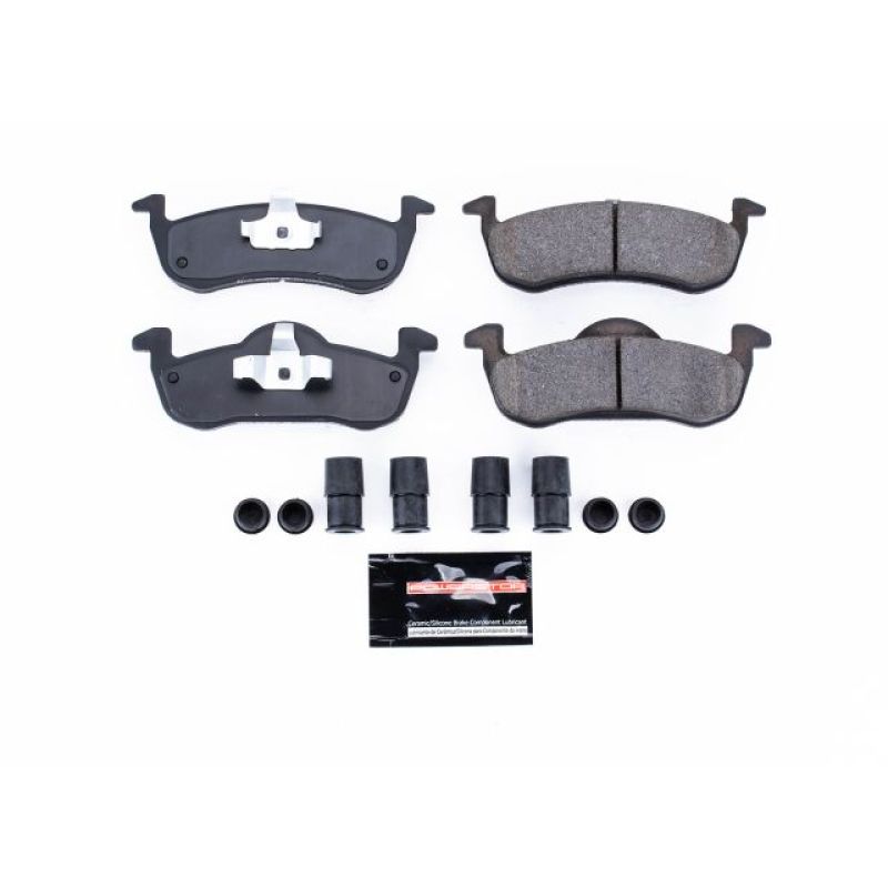 PSB Z23 Evolution Brake Pads - Power Stop 07-17 Ford Expedition Rear Z23 Evolution Sport Brake Pads w/Hardware