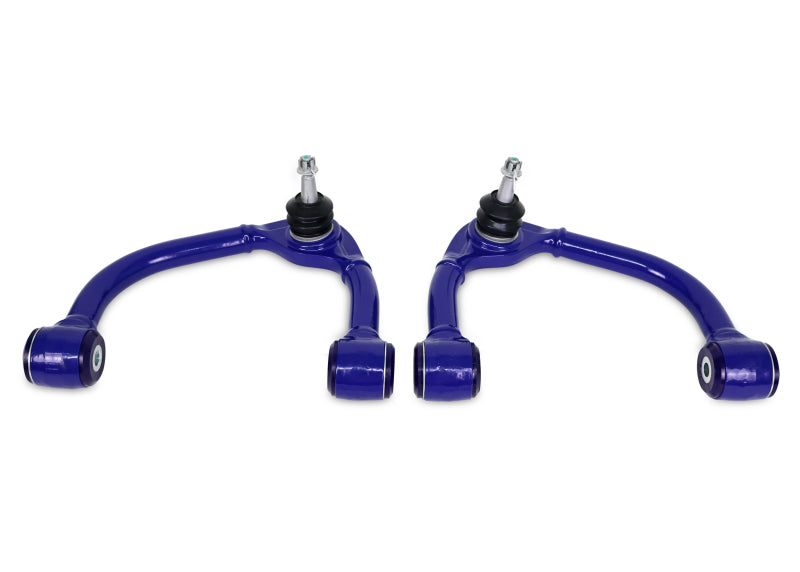 SPR Control Arms - Front - SuperPro 2021+ Ford F150 Fixed Offset Front Upper Control Arm Set