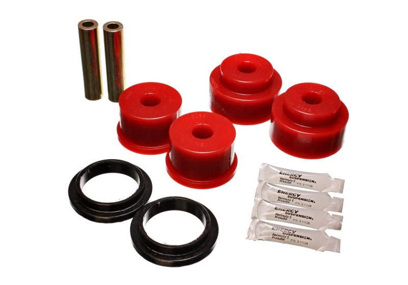 ES Cntrl Arm Bushings - Red - Energy Suspension 03-06 Toyota Corolla/Matrix Red Rear Axle Beam Bushings