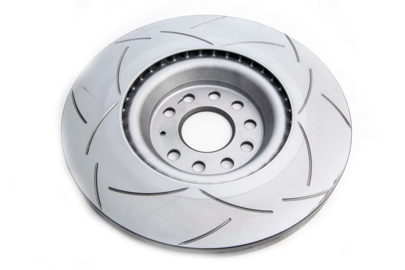 DBA Street Slotted Rotors - DBA 15-19 Volkswagen Golf R Front T2 Slotted Street Series Rotor