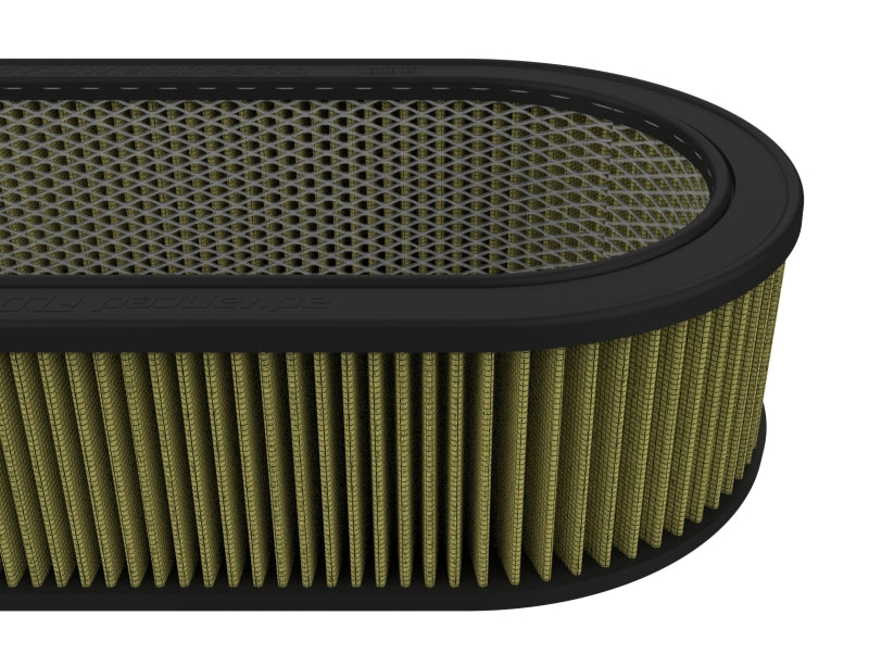 AFE Universal Pro-G 7 Filter - aFe Magnum FLOW Custom Air Filter 18-1/8 IN L x 7-1/4 IN W x 4-1/8 IN H w/ Expanded Metal