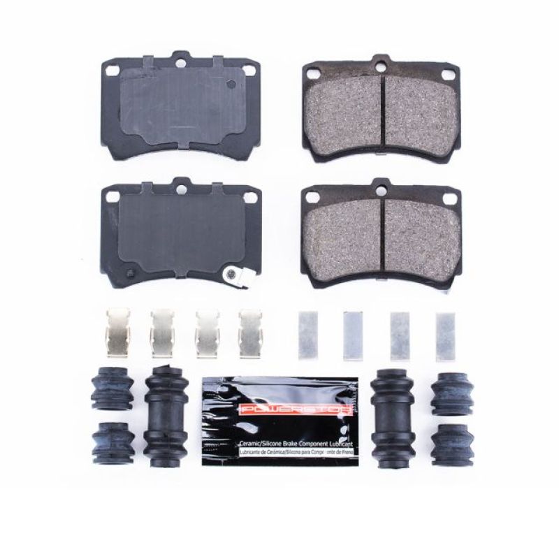 PSB Z23 Evolution Brake Pads - Power Stop 94-97 Ford Aspire Front Z23 Evolution Sport Brake Pads w/Hardware