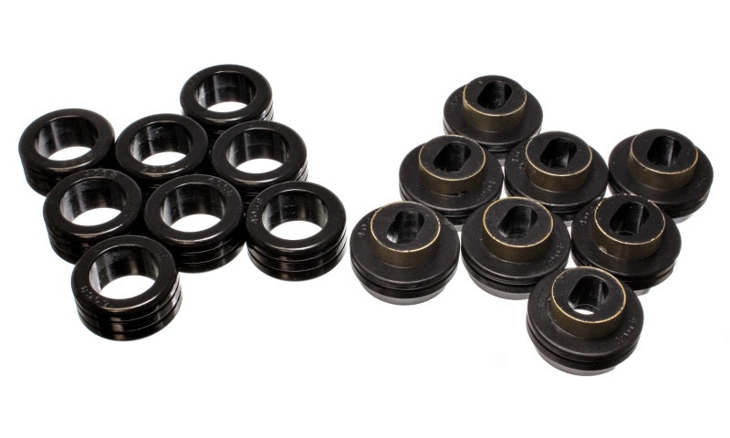 ES Body Mounts - Black - Energy Suspension Crew Cab 2&4Wd Body Mounts - Black