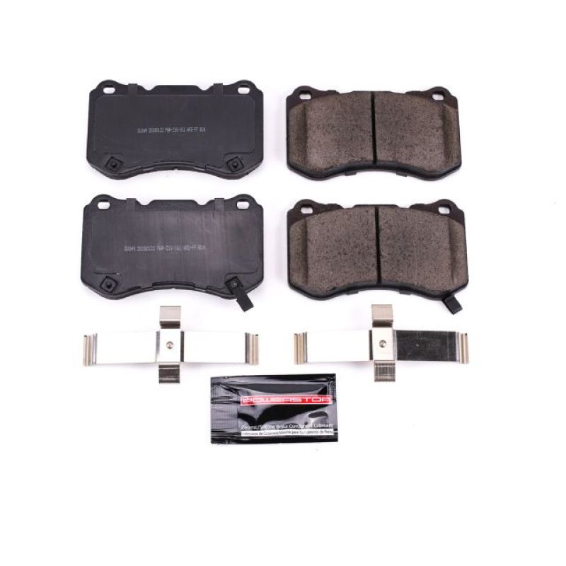 PSB Z23 Evolution Brake Pads - Power Stop 04-08 Acura TL Front Z23 Evolution Sport Brake Pads w/Hardware