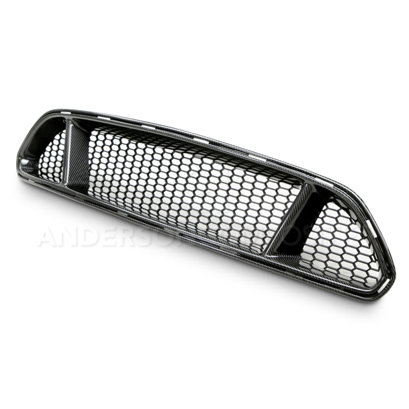 AND Front Grilles - Anderson Composites 15-16 Ford Mustang Type-GT Front Upper Grille