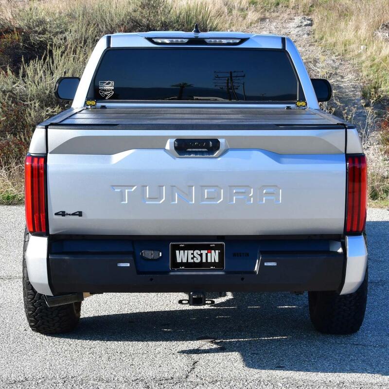 WES Pro-Series Bumpers - Westin 22-24 Toyota Tundra Pro-Series Rear Bumper - Textured Black