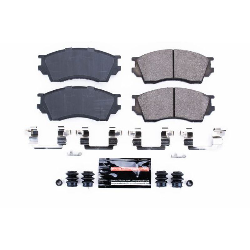 PSB Z23 Evolution Brake Pads - Power Stop 95-02 Mazda Millenia Front Z23 Evo Sport Brake Pad w/Hardware