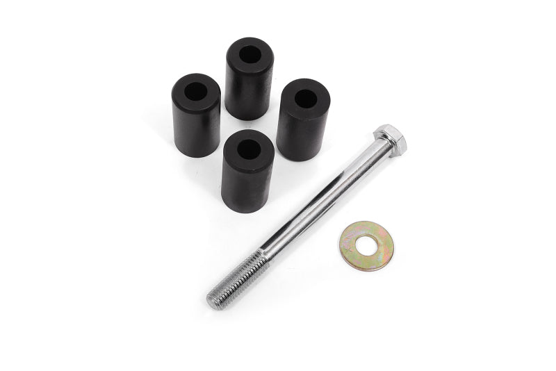 BMR Bushing Kits - Other - BMR 15-18 Ford Mustang S550 Rear Cradle Bushing Kit w/ Centering Sleeves- Black