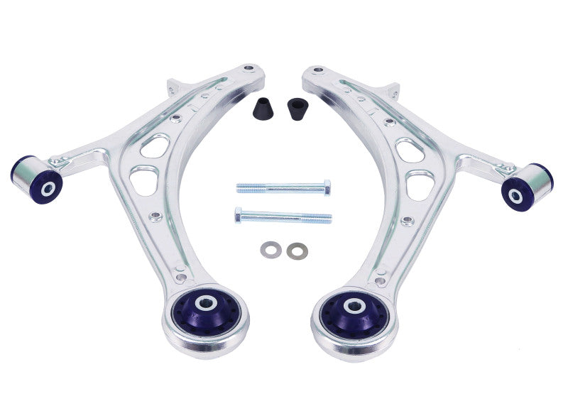 SPR Control Arms - Front - SuperPro 2008 Subaru Impreza WRX STI Front Lower Alloy Control Arm Kit (STD Align)