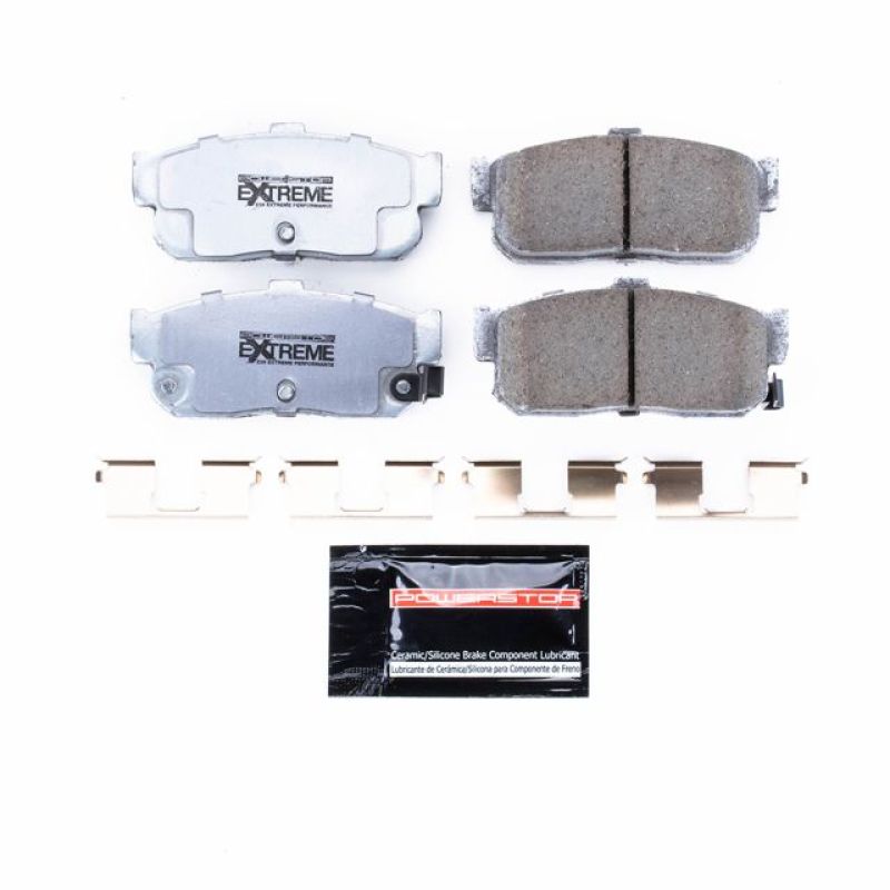PSB Z26 Extreme Brake Pads - Power Stop 91-96 Infiniti G20 Rear Z26 Extreme Street Brake Pads w/Hardware