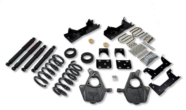BT Lowering Kit w ND2 Shocks - Belltech LOWERING KIT WITH ND2 SHOCKS