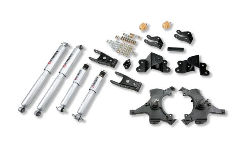BT Lower Kit w SP Shocks - Belltech LOWERING KIT WITH SP SHOCKS