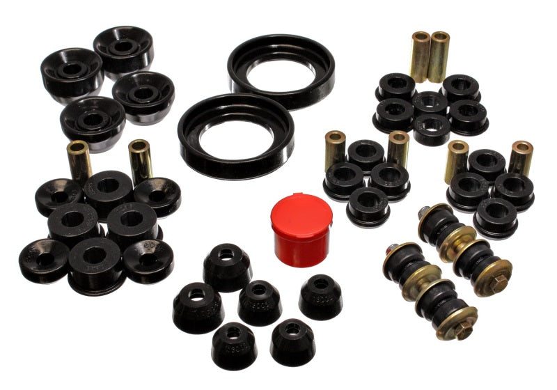 ES Hyper-Flex Sets - Black - Energy Suspension 90-93 Honda Accord/Odyssey Black Hyper-Flex Master Bushing Set